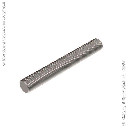 [90400735] THREADED ROD M16X120 STAINLESS STEEL