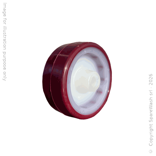 [20400248] WHEEL F. SIDE BRUSH, TOP BRUSH AND DRIER NOZZLE D80X30
