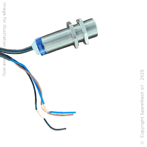 [10300152] INDUCTIVE SENSOR D18 L52 NO - CABLE 2M - 5MM PNP 12/24VDC