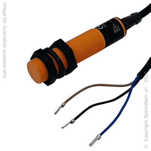 [10300183] SENSORE INDUTTIVO D18 L98 NC - CAVO 7M - 8MM PNP 10/36VDC
