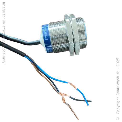 [10300206] INDUCTIVE SENSOR D30 L45 NO - CABLE 2M - 10MM PNP 12/24VDC