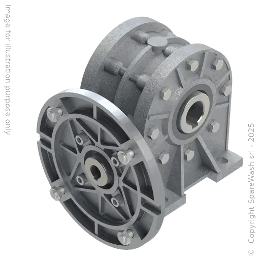 [20100858] WORM GEARBOX STM RMI 50I I:56 P71B5 HOLLOW SHAFT D24