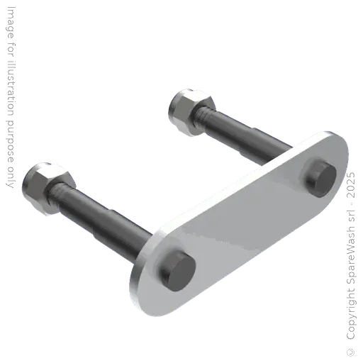 [20700089] CHAIN PLATE P75 H35