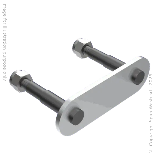 [20700089] PLACA DE CADENA P75 H35