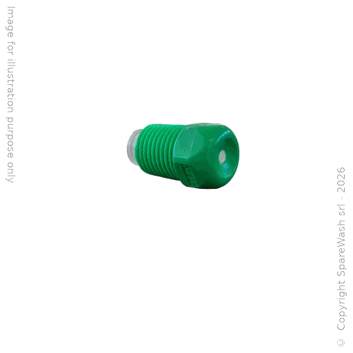 [60800138] DÜSE FÜR PARFÜMHERSTELLER UND REIFEN-SCHWARZ G1/4 80° PVDF