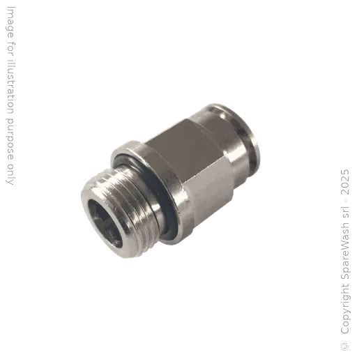 [70500462] STRAIGHT FITTING G3/8 HOSE D12