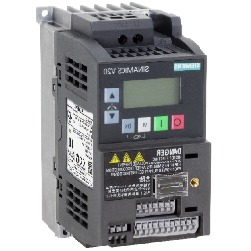 [10200018] VARIATEUR DE VITESSE MONOPHASÉ V20 0,75KW 230V