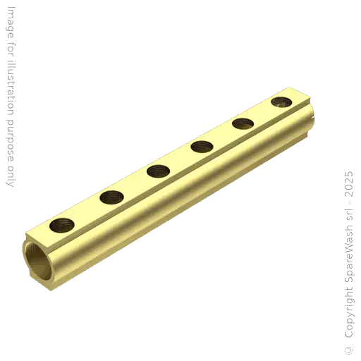 [60900067] MANIFOLD BRASS - INLET 2XG1 - OUTLET 6XG1/2