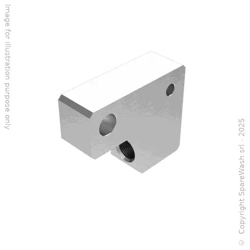 [29900138] SUPPORTO PORTA UGELLO ALTA PRESSIONE LATERALE