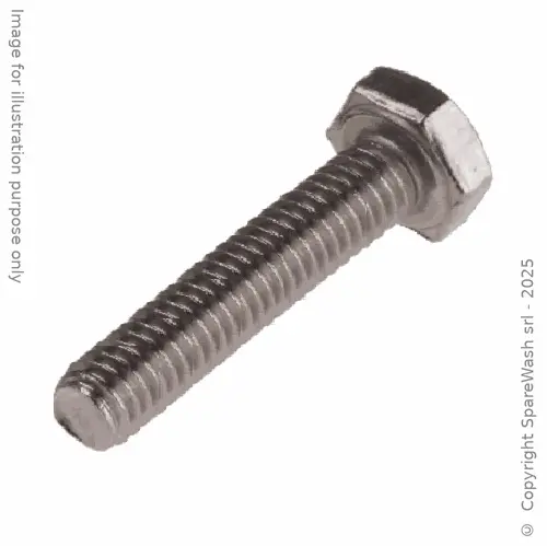 [90400797] SECHSKANTSCHRAUBE M6X30 ELDELSTAHL