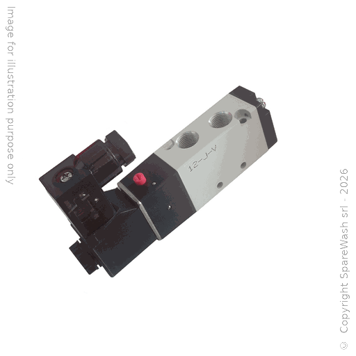[70100211] MODULAR PNEUMATIC SOLENOID VALVE MONOSTABLE 5/2 G1/8 24VDC