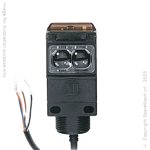 [10400111] FOTOCÉLULA EMISORA 40X42 M30 L97 - CABLE 2M - ALCANCE 15M - 10/30VDC