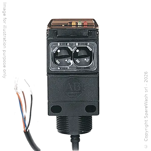 [10400128] FOTOCÉLULA RECEPTORA 40X42 M30 L97 - CABLE 2M - ALCANCE 15M - PNP - 10/30VDC