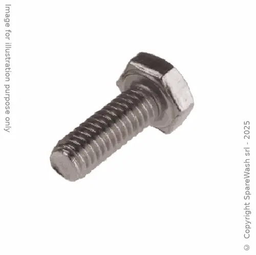 [90400810] SECHSKANTSCHRAUBE M6X12 ELDELSTAHL