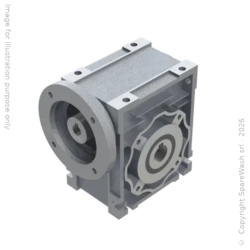 [20100964] WORM GEARBOX CHIARAVALLI CHM 040 I:30 P63B14 HOLLOW SHAFT D18