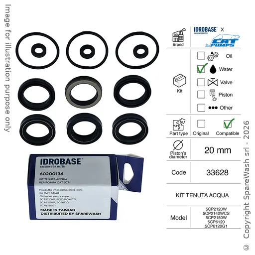 [60200136] KIT DE SELLADO DE AGUA CAT [33628]