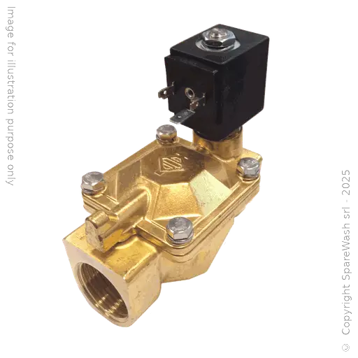 [60300355] ELETTROVALVOLA 2/2 G1 24VAC NBR NC