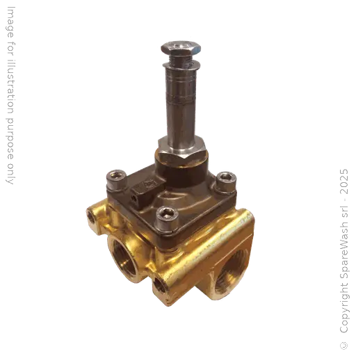 [60400062] MODULAR HIGH PRESSURE SOLENOID VALVE 2/2 G3/4 + G1/2 PBT NC 100BAR