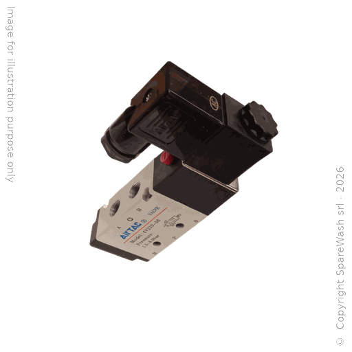 [70100259] PNEUMATIC SOLENOID VALVE MONOSTABLE 5/2 G1/8 24VDC
