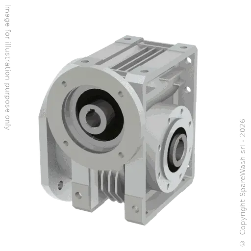 [20101015] WORM GEARBOX CHIARAVALLI CH 06FC I:12 P80B14 HOLLOW SHAFT D25