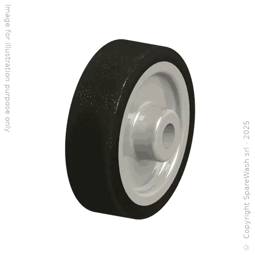 [20400385] WHEEL F. SIDE BRUSH, TOP BRUSH AND DRIER NOZZLE D80X25