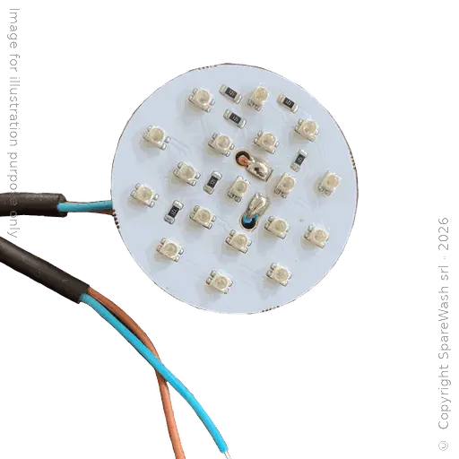 [10900017] LED LAMPE D50 ROT 24VDC