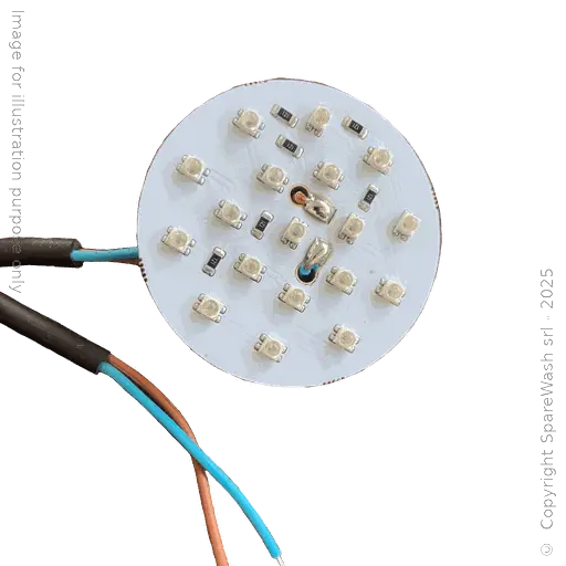 [10900017] SEMAFORO LED D50 ROSSO 24VDC