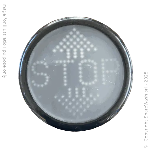 [10900062] LÁMPARA LED D210 ADELANTE-STOP-ATRÁS 24VDC + MARCO