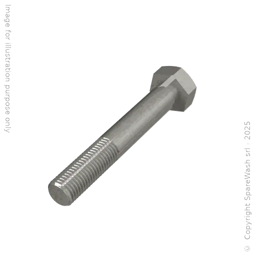 [90400872] PARTIALLY THREATED HEXAGON SCREW M10X60 STAINLESS STEEL
