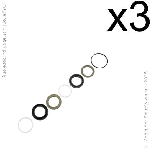 [60200211] WATER SEAL KIT FOR PUMP HAWK NMT