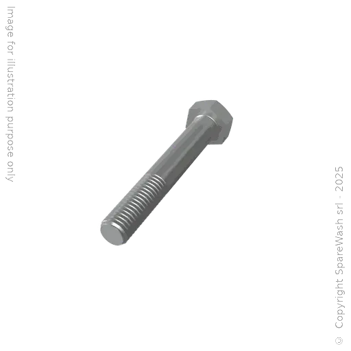 [90400940] PARTIALLY THREATED HEXAGON SCREW M10X65 GALVANIZED 10.9