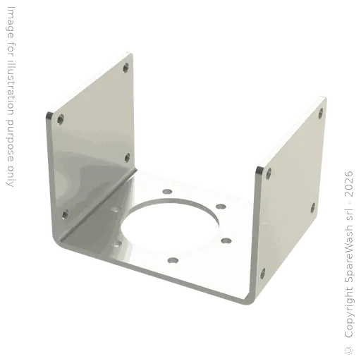 [C00020] STAFFA RIDUTTORE SPAZZOLA VERTICALE