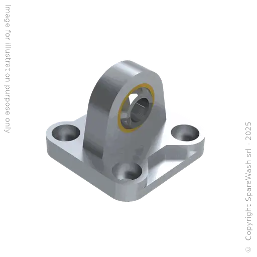 [70300437] REAR MALE HINGE WITH ARTICULATED HEAD D63