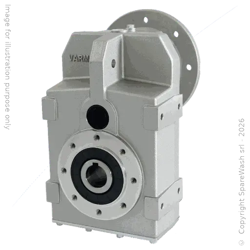 [20101145] PARALLEL GEARBOX VARMEC RFV 252 I:20,2 P71B14 HOLLOW SHAFT D24