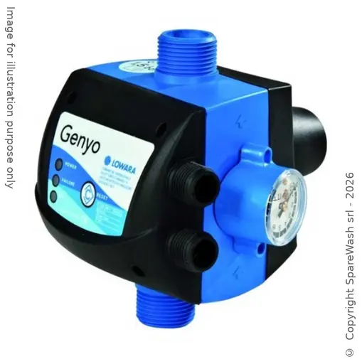 [60100351] PRESS CONTROL LOWARA GENYO 1,5KW 230V 8A