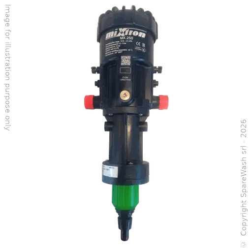 [40400020] WATER POWERED DOSING PUMP MAX 2500L/H 0,2-2% EPDM
