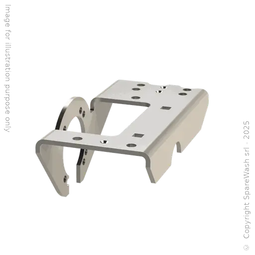 [21400100] SUPPORT DE FIXATION P. ROUE MOTRICE DROITE NET/FLY