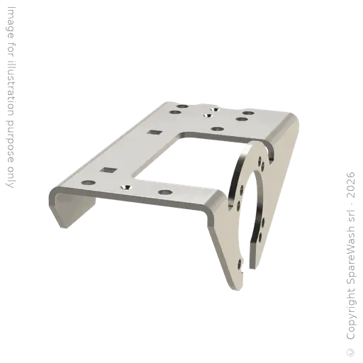 [21400117] SUPPORT DE FIXATION P. ROUE MOTRICE GAUCHE NET/FLY