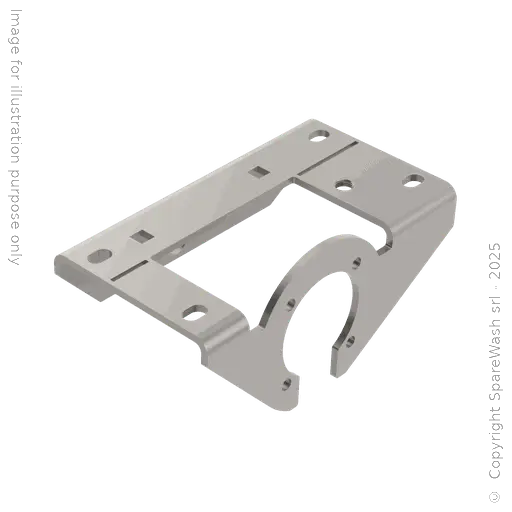 [21400124] SUPPORT DE FIXATION P. ROUE MOTRICE GAUCHE ONE