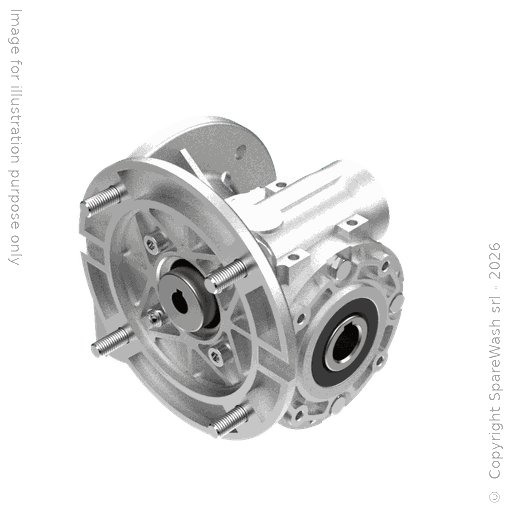 [20101244] WORM GEARBOX STM RMI 40F I:70 P63B5 HOLLOW SHAFT D19