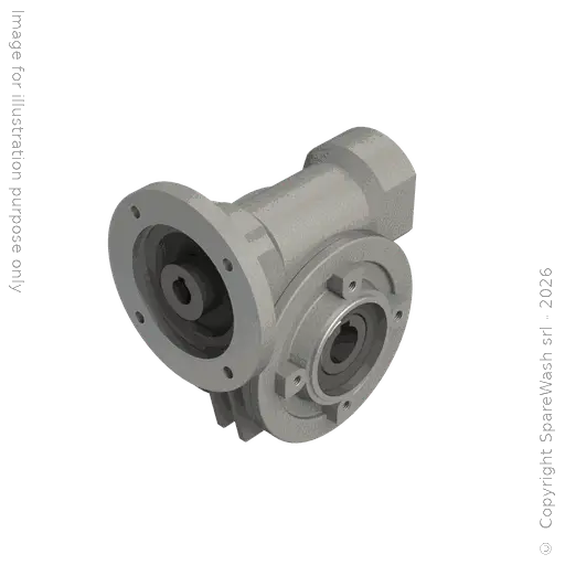 [20101299] WORM GEARBOX CHIARAVALLI CH 04P I:20 P63B14 HOLLOW SHAFT D18