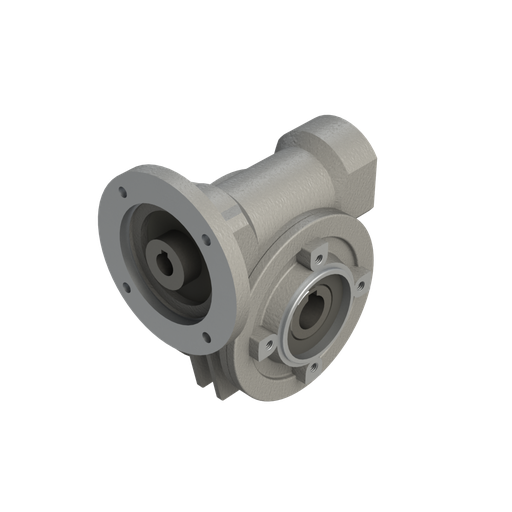 [20101299] WORM GEARBOX CHIARAVALLI CH 04P I:20 P63B14 HOLLOW SHAFT D18