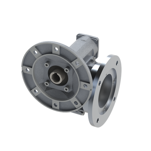 [20101336] WORM GEARBOX TRAMEC KC 75 I:10 P90B5 HOLLOW SHAFT D32