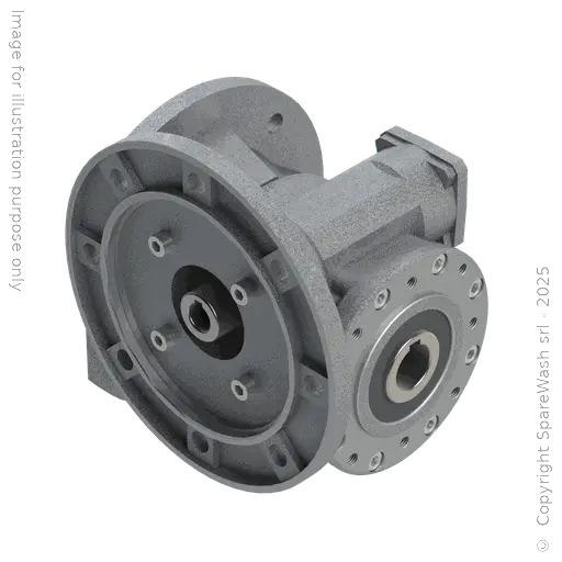 [20101374] WORM GEARBOX TRAMEC SFK 40 I:65 P63B5 HOLLOW SHAFT D19