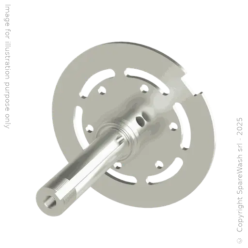 [20801229] FASTENING FLANGE FOR WHEEL WASH BRUSH