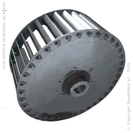 [91000132] LÜFTERRAD RECHTS D250 H102 - MOTORWELLE D24