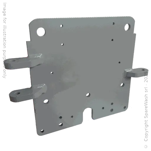 [90600623] PIASTRA CARRELLO SPAZZOLA VERICALE