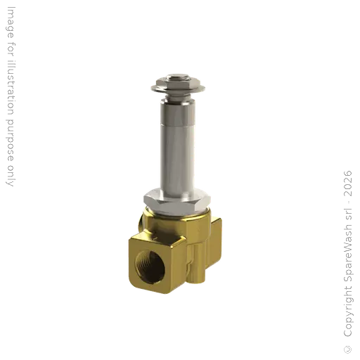 [60400086] HIGH PRESSURE SOLENOID VALVE 2/2 G1/4 PTFE NC 100BAR