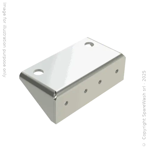 [C00043] STAFFA ATTACCO AMMORTIZZATORE CWT RID02 V1/V3