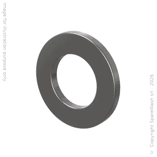 [90401077] FLACHE SCHEIBE STAHL D18 ELDELSTAHL